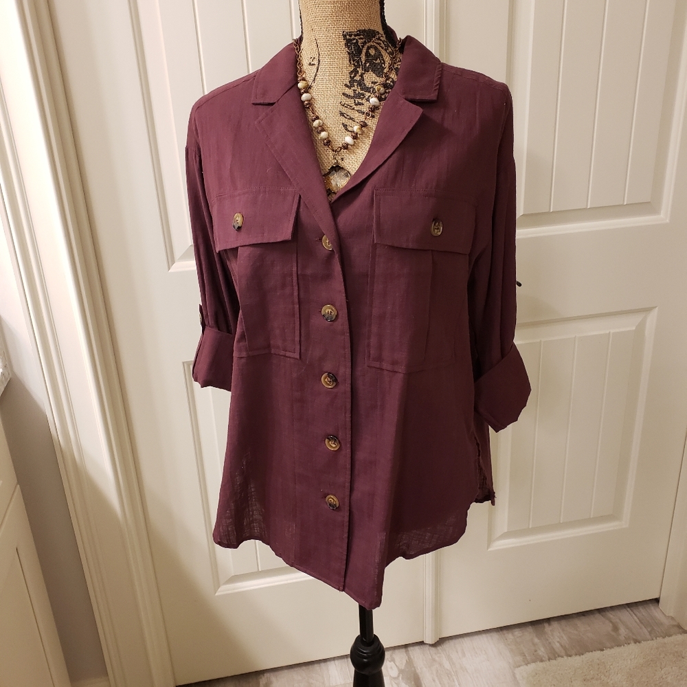 Button down Tunic.